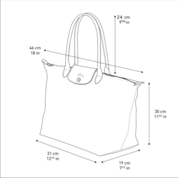 BNWT Longchamp Le Pliage Tote - Picture 4 of 6